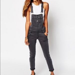 Abercrombie Skinny Denim Overalls